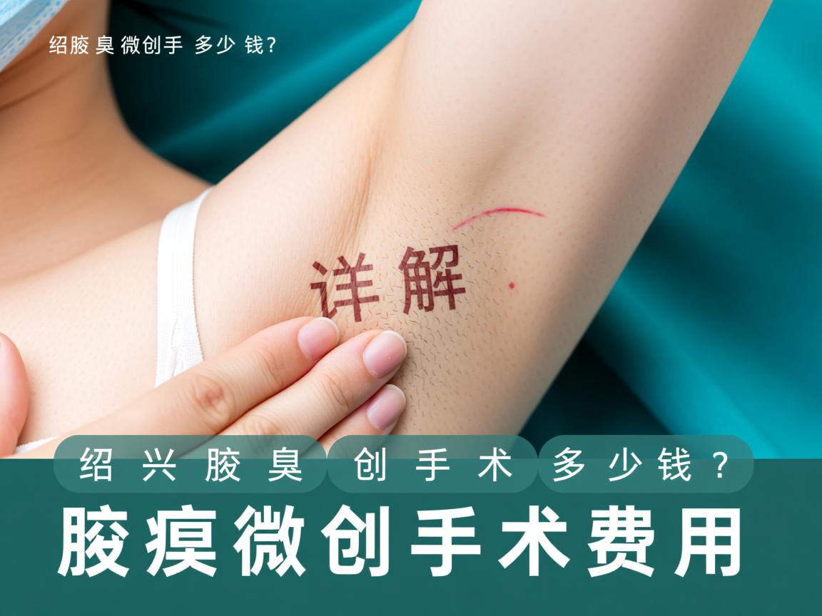 绍兴腋臭微创手术多少钱？详解绍兴腋臭微创手术费用