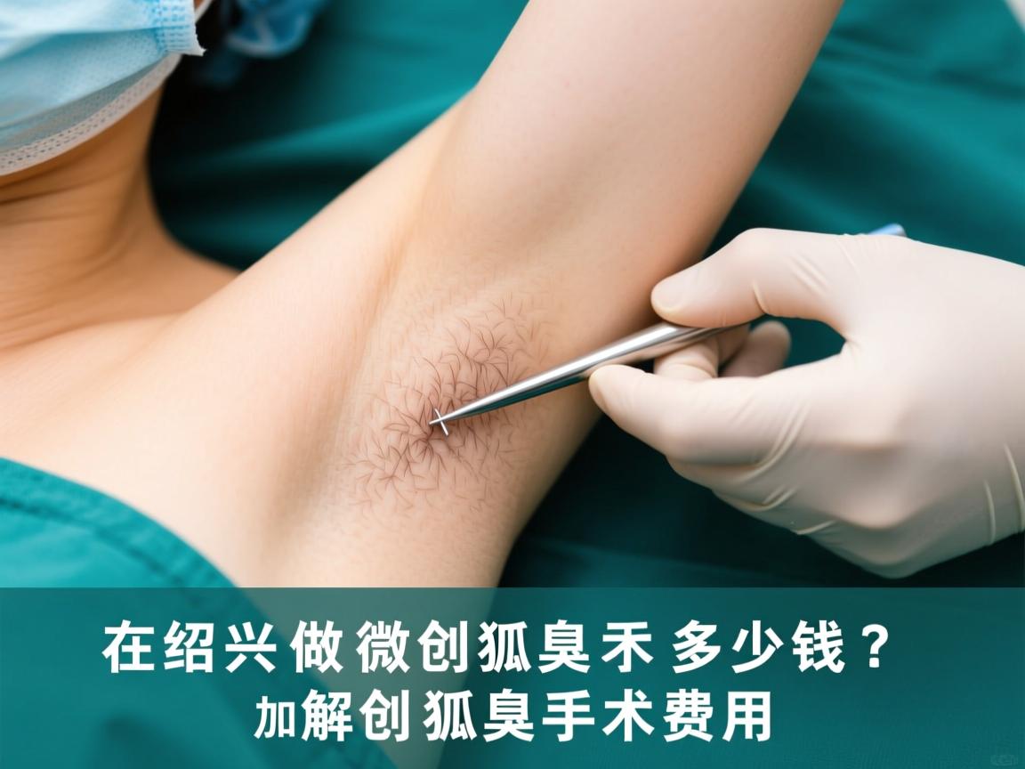 在绍兴做微创狐臭手术多少钱？解析微创狐臭手术费用