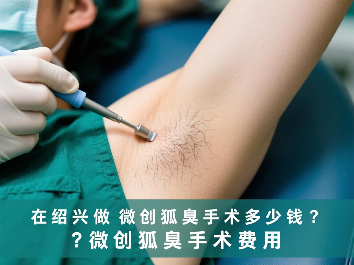 在绍兴做微创狐臭手术多少钱？解析微创狐臭手术费用