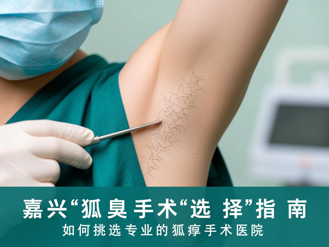 嘉兴狐臭手术选择指南，如何挑选专业的狐臭手术医院