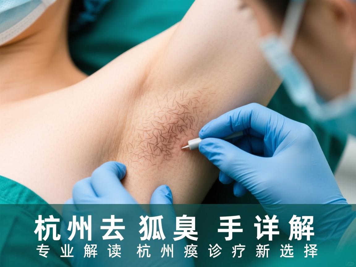 杭州去狐臭手术详解，专业解读杭州腋臭诊疗新选择