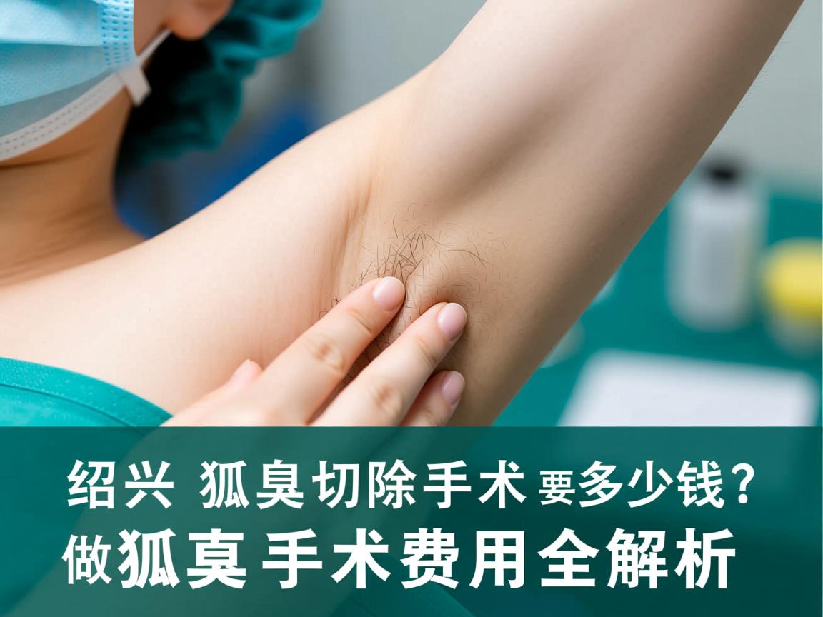 在绍兴做狐臭切除手术要多少钱？狐臭手术费用全解析