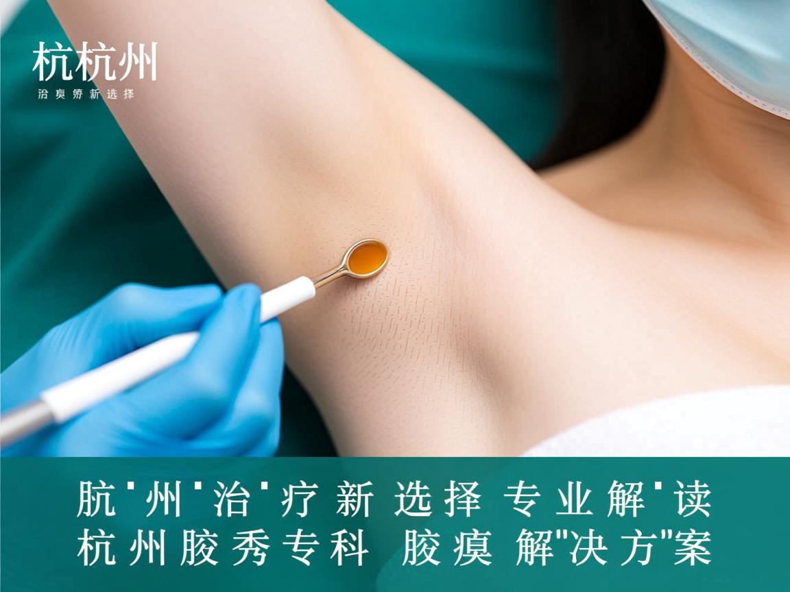 杭州腋臭治疗新选择，专业解读杭州腋秀专科的腋臭解决方案