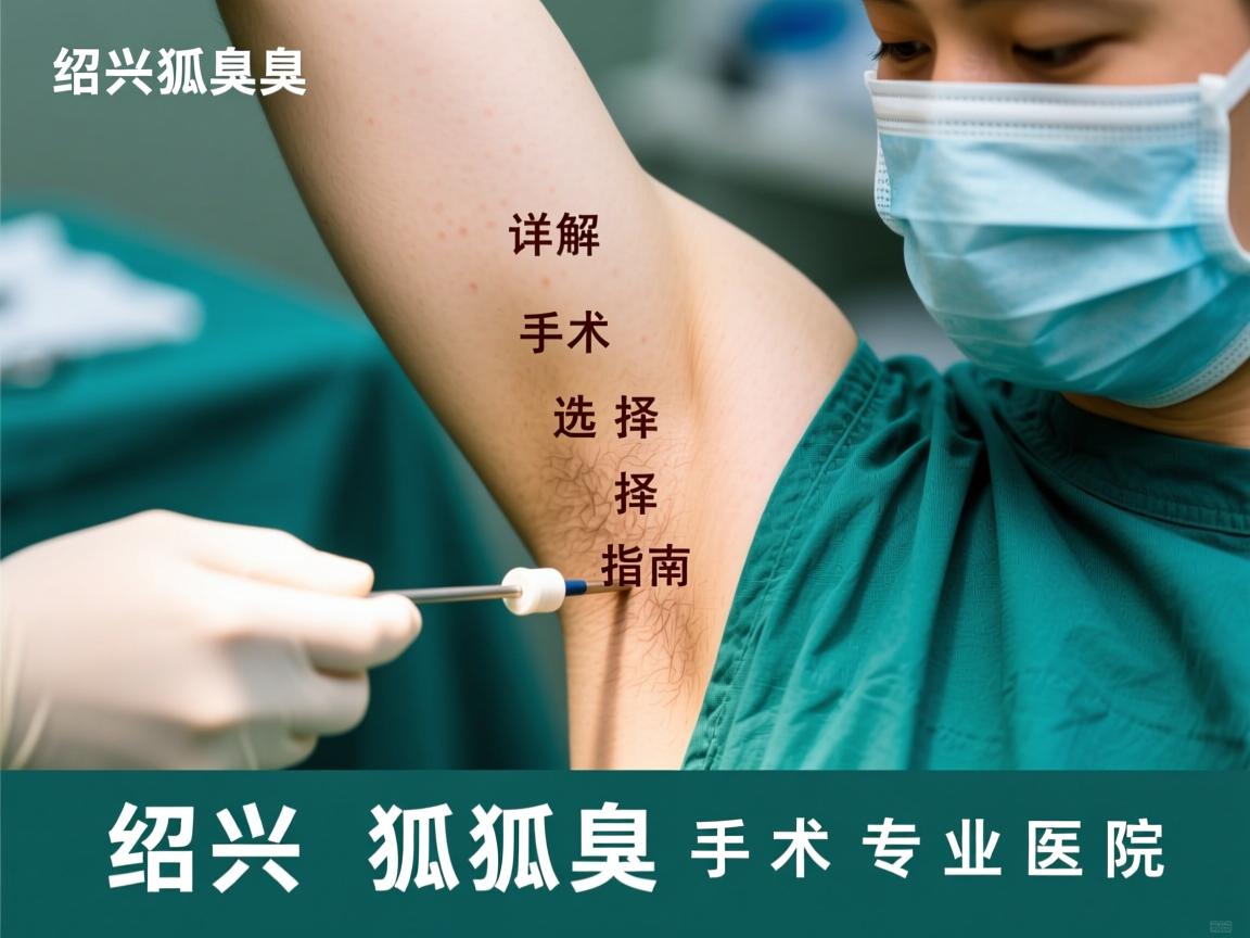 绍兴狐臭手术选择指南，详解绍兴狐臭手术专业医院