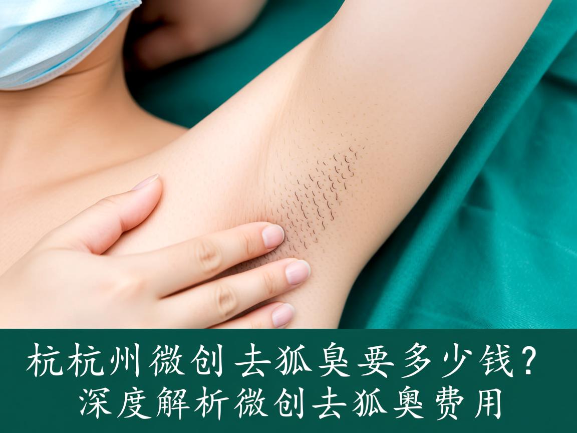 杭州微创去狐臭要多少钱？深度解析微创去狐臭费用