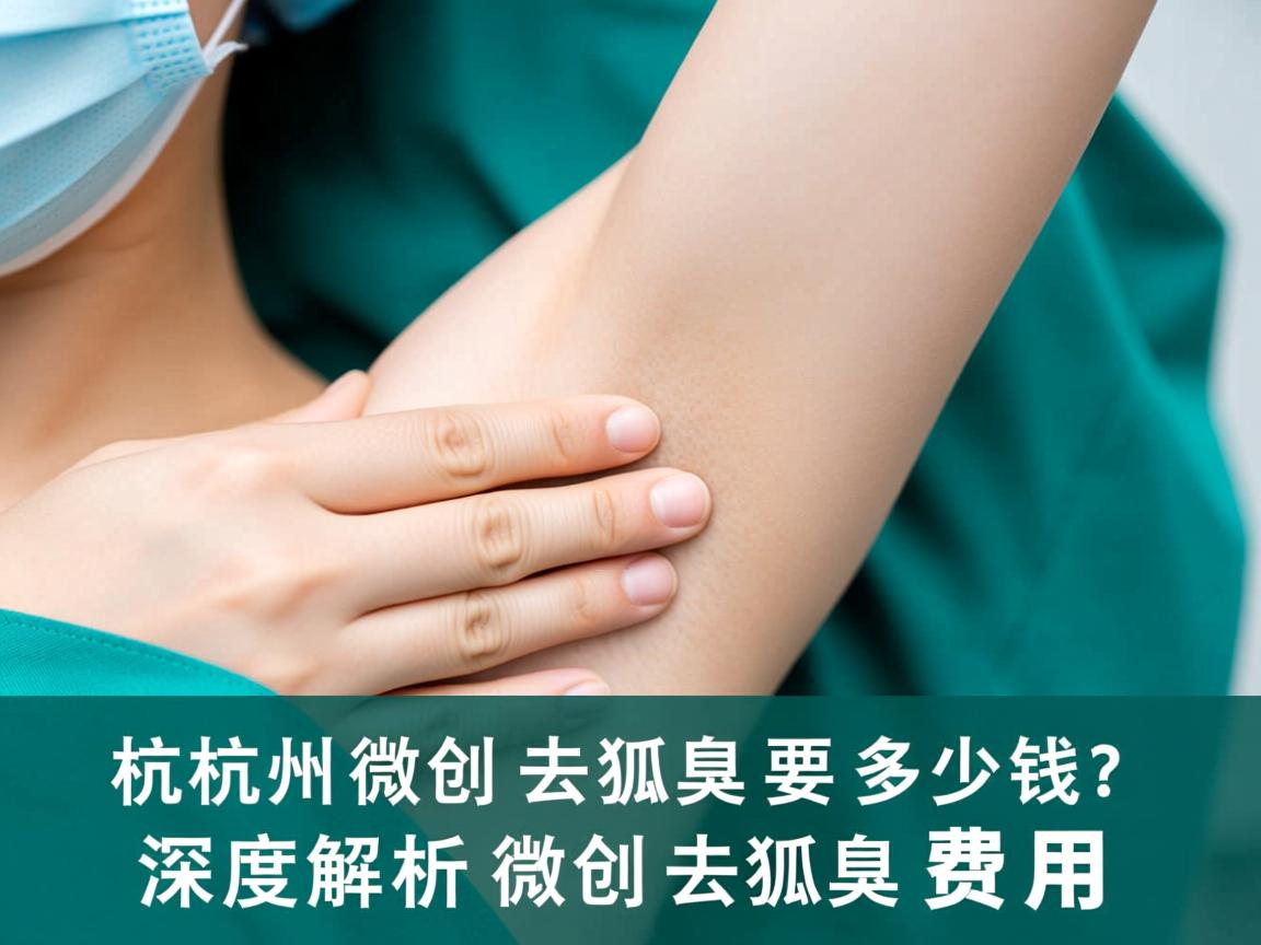 杭州微创去狐臭要多少钱？深度解析微创去狐臭费用