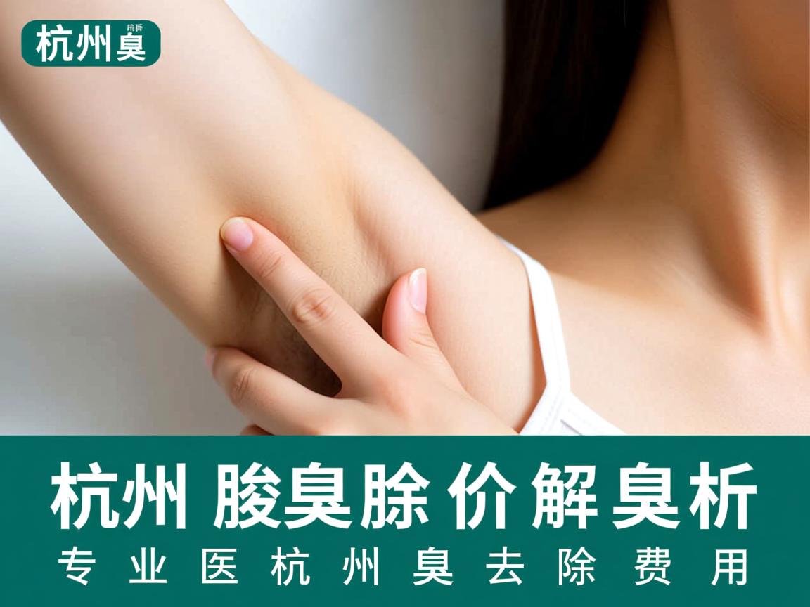 杭州腋臭去除价格解析，专业解读杭州腋臭去除费用
