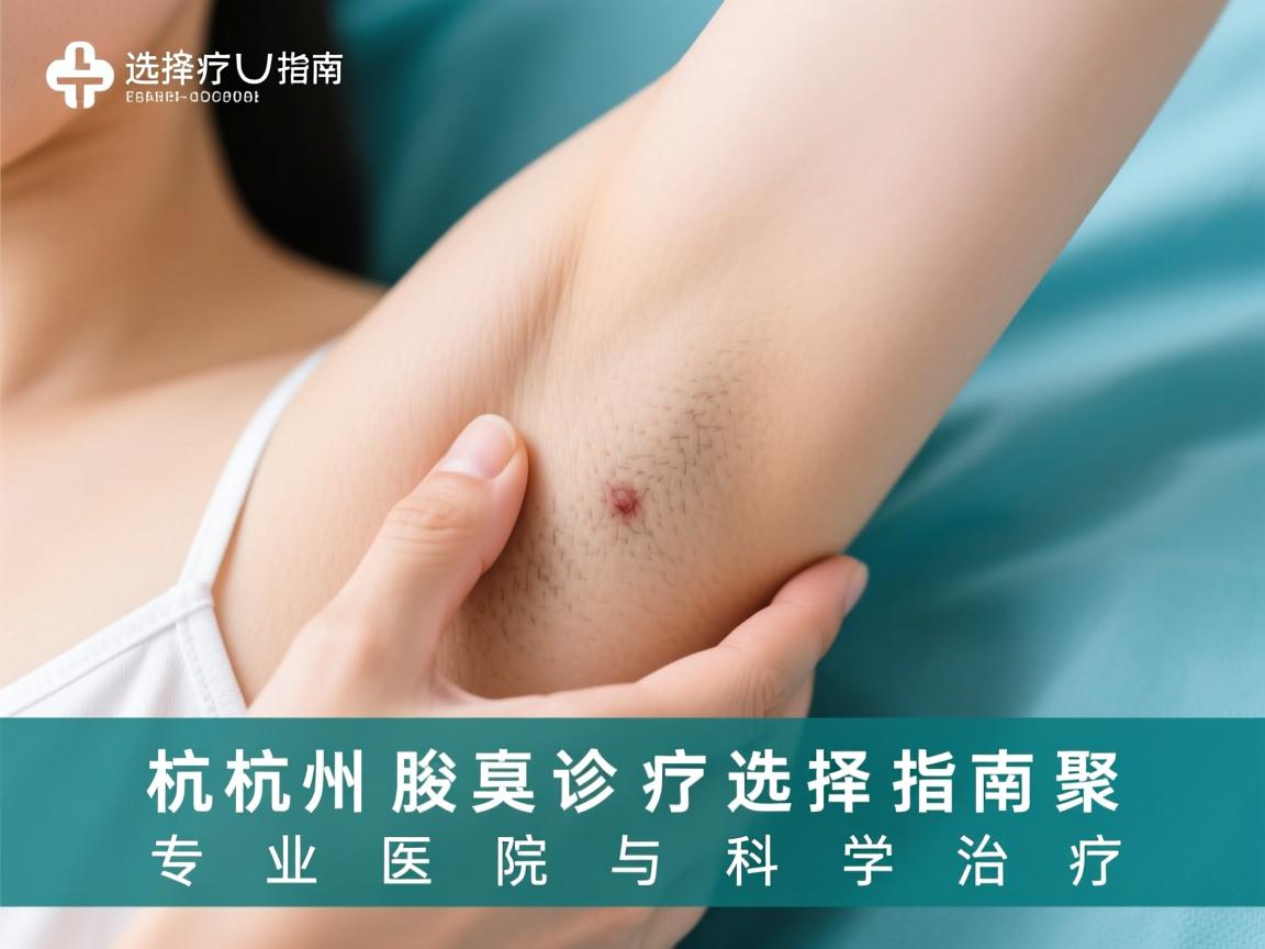 杭州腋臭诊疗选择指南，聚焦专业医院与科学治疗
