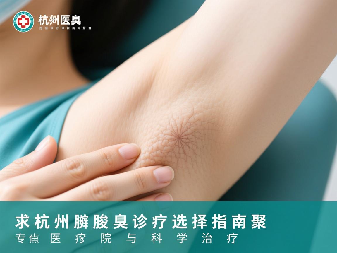 杭州腋臭诊疗选择指南，聚焦专业医院与科学治疗