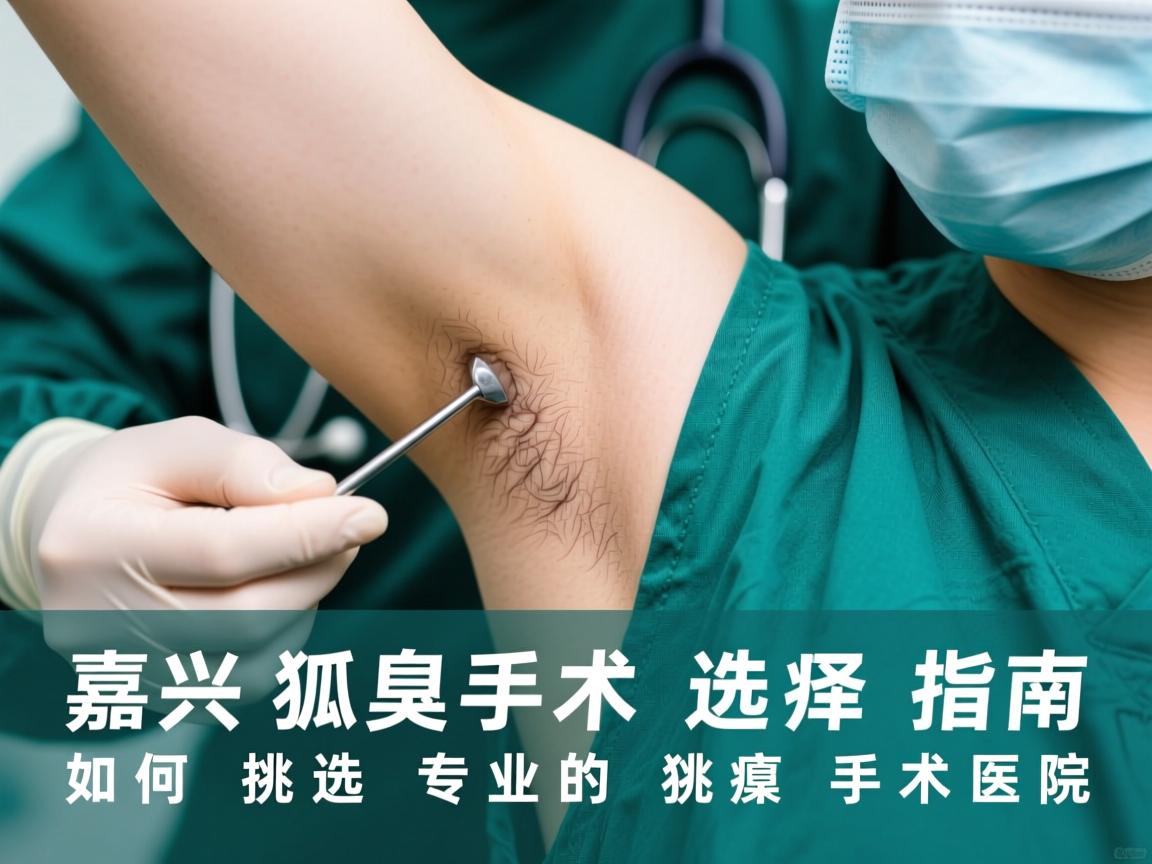 嘉兴狐臭手术选择指南，如何挑选专业的狐臭手术医院