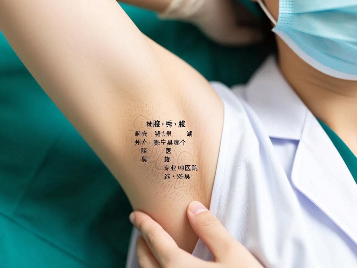 杭州腋秀解析，湖州去除腋臭哪个医院较好，专业医院选择对比