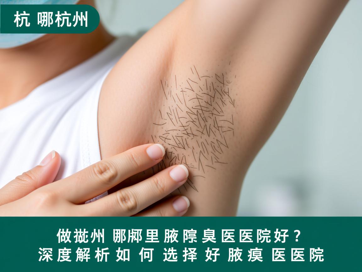 杭州哪里做腋臭医院好？深度解析如何选择好的腋臭医院