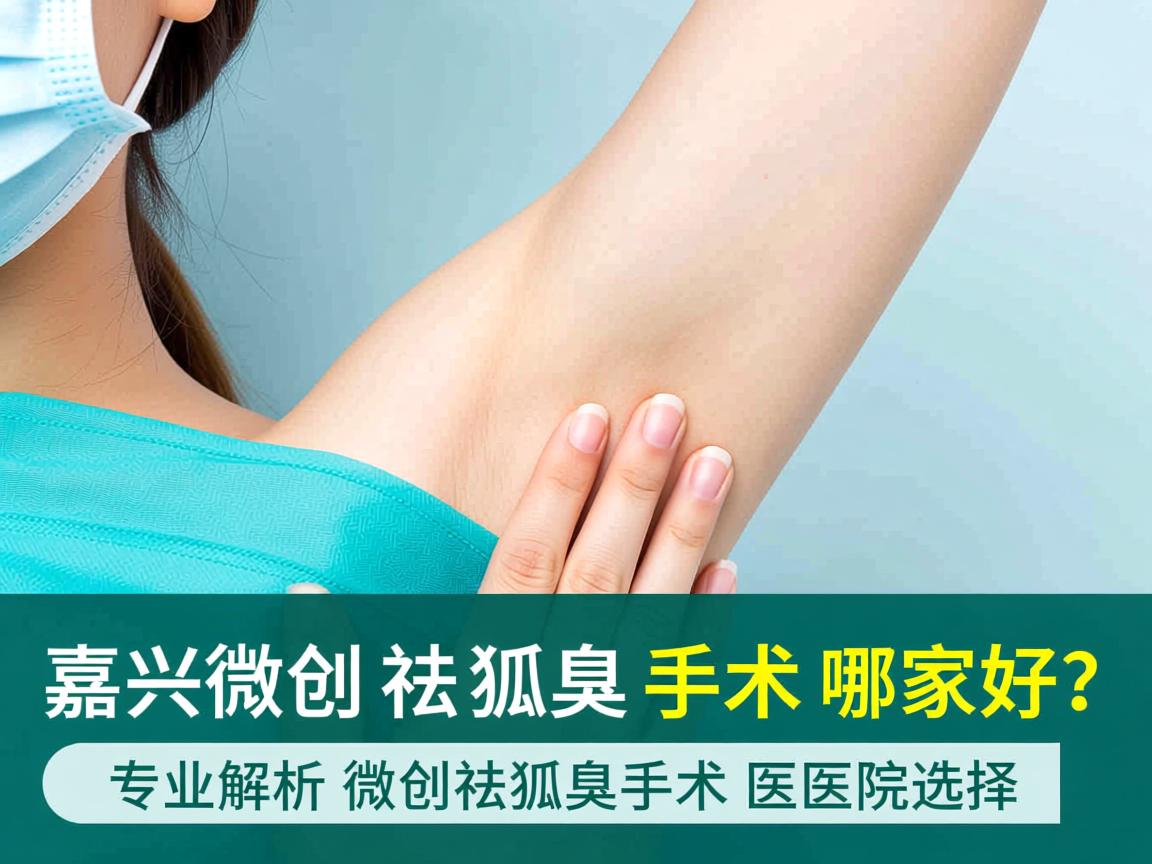 嘉兴微创祛狐臭手术哪家好？专业解析微创祛狐臭手术医院选择