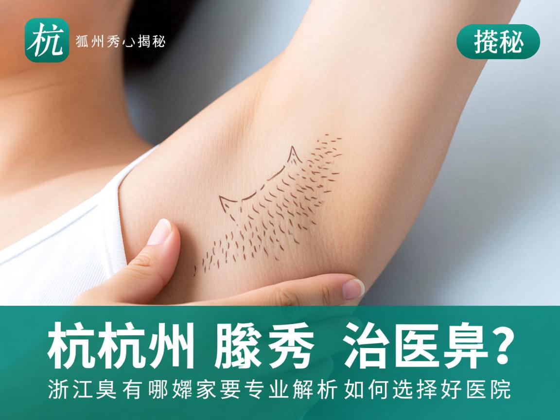 杭州腋秀揭秘,治狐臭浙江有哪家好医院?专业解析如何选择好医院 杭州腋秀揭秘,治狐臭浙江有哪家好医院?专业解析如何选择好医院