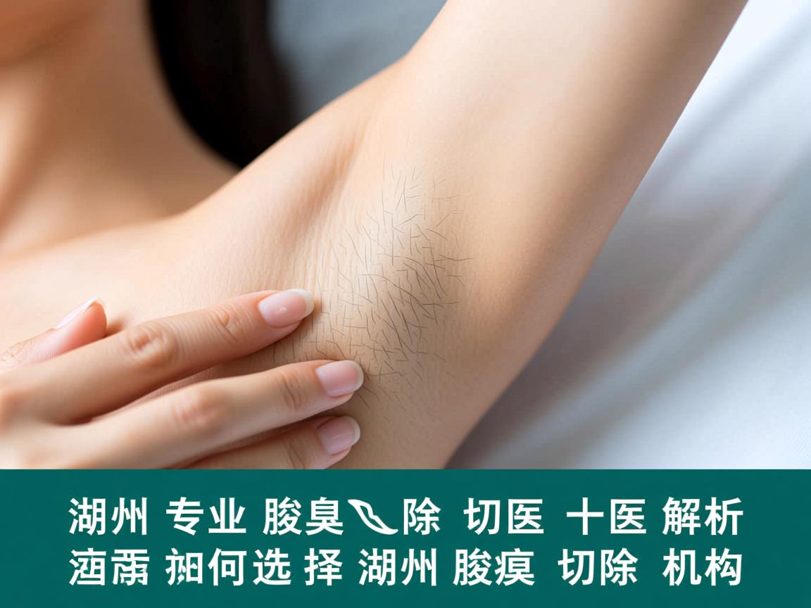 湖州专业腋臭切除医院解析，如何选择湖州腋臭切除机构