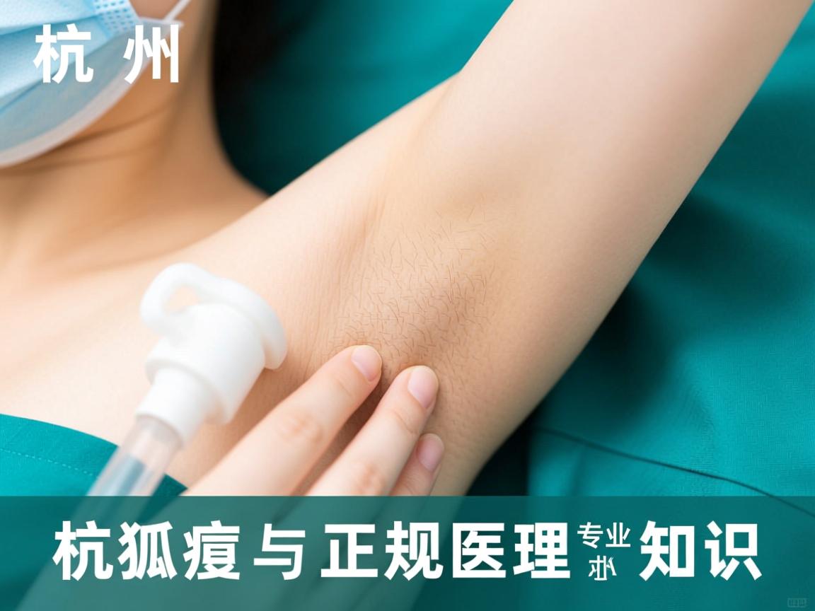 杭州腋秀解析，杭州治狐臭正规医院对比与专业护理知识