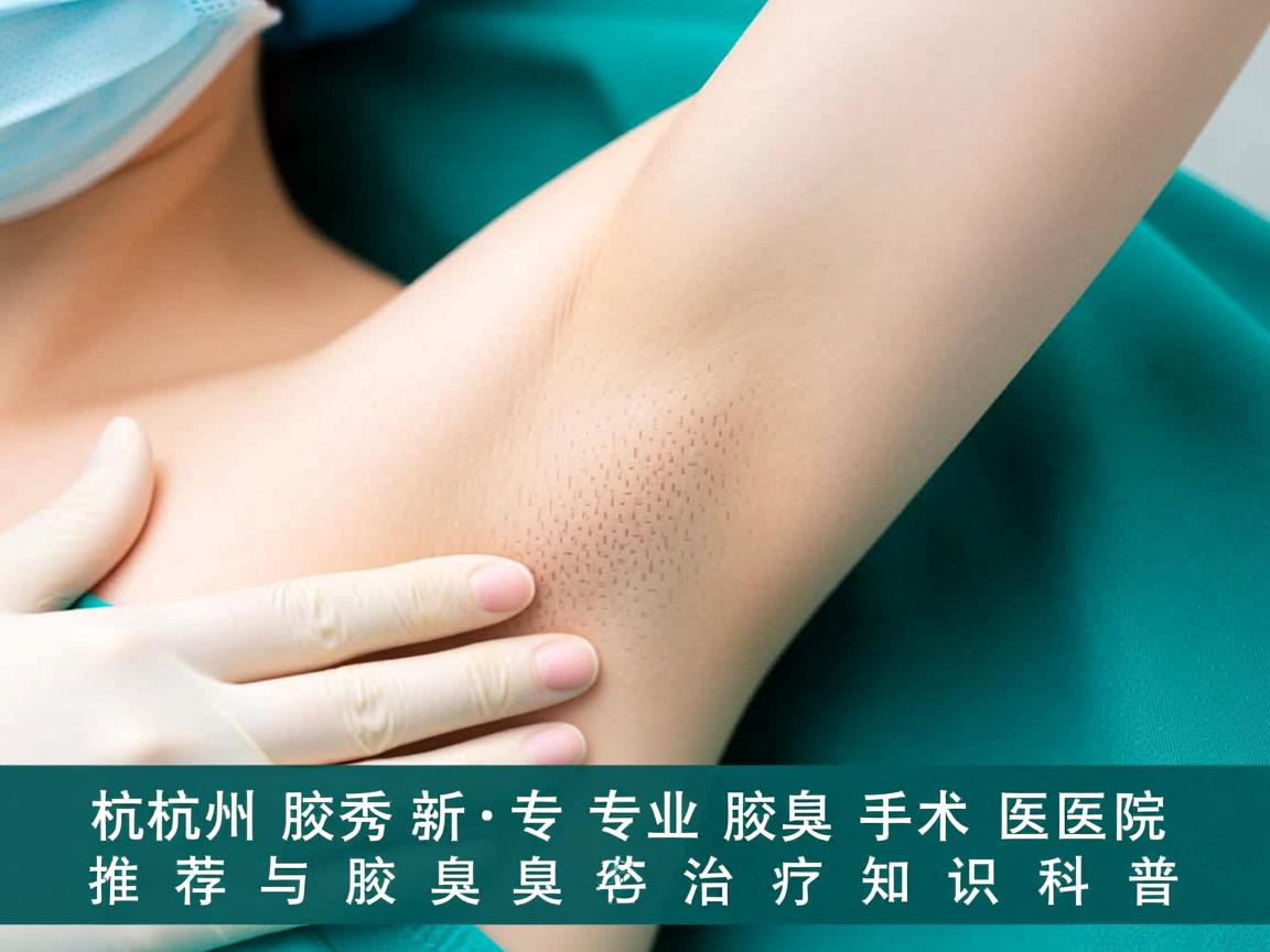 杭州腋秀解析，专业腋臭手术医院推荐与腋臭治疗知识科普