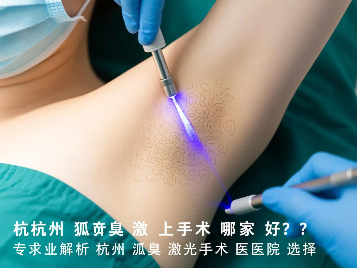 杭州狐臭激光手术哪家好？专业解析杭州狐臭激光手术医院选择
