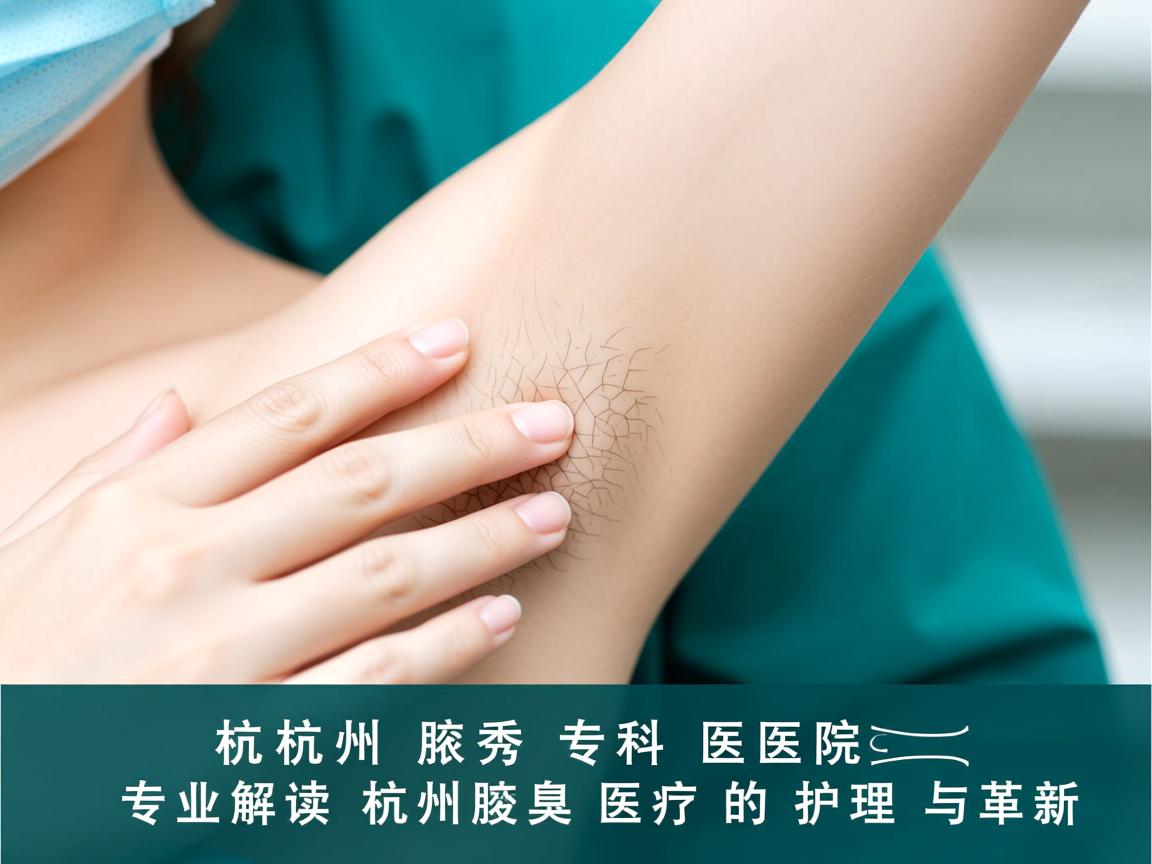 杭州腋秀专科医院，专业解读杭州腋臭医疗的护理与革新
