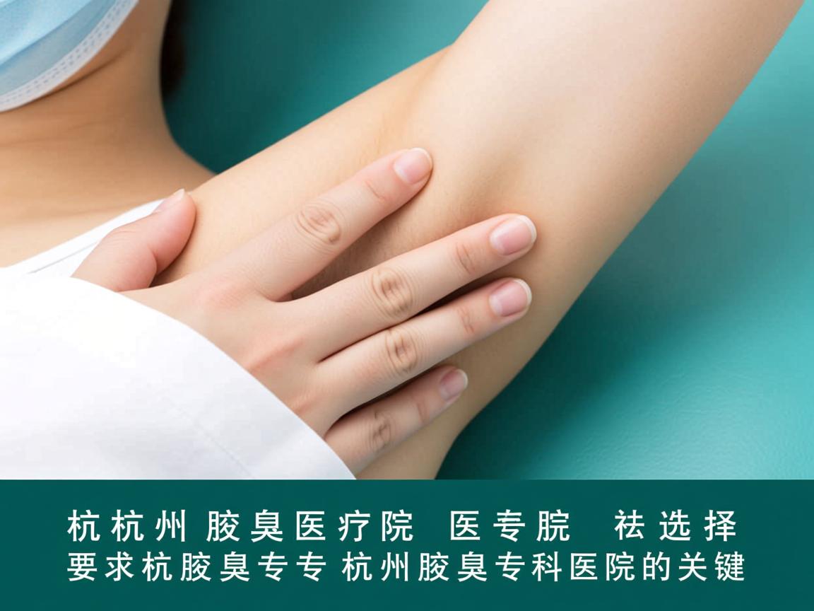 杭州腋臭专科医院解析,专业祛腋臭,选择杭州腋臭专科医院的关键 杭州腋臭专科医院解析,专业祛腋臭,选择杭州腋臭专科医院的关键