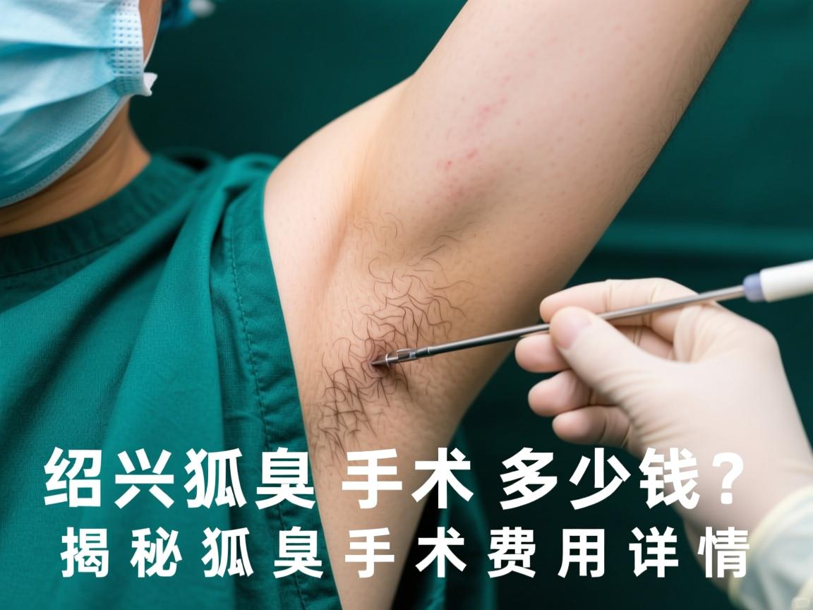 绍兴狐臭手术多少钱？揭秘狐臭手术费用详情
