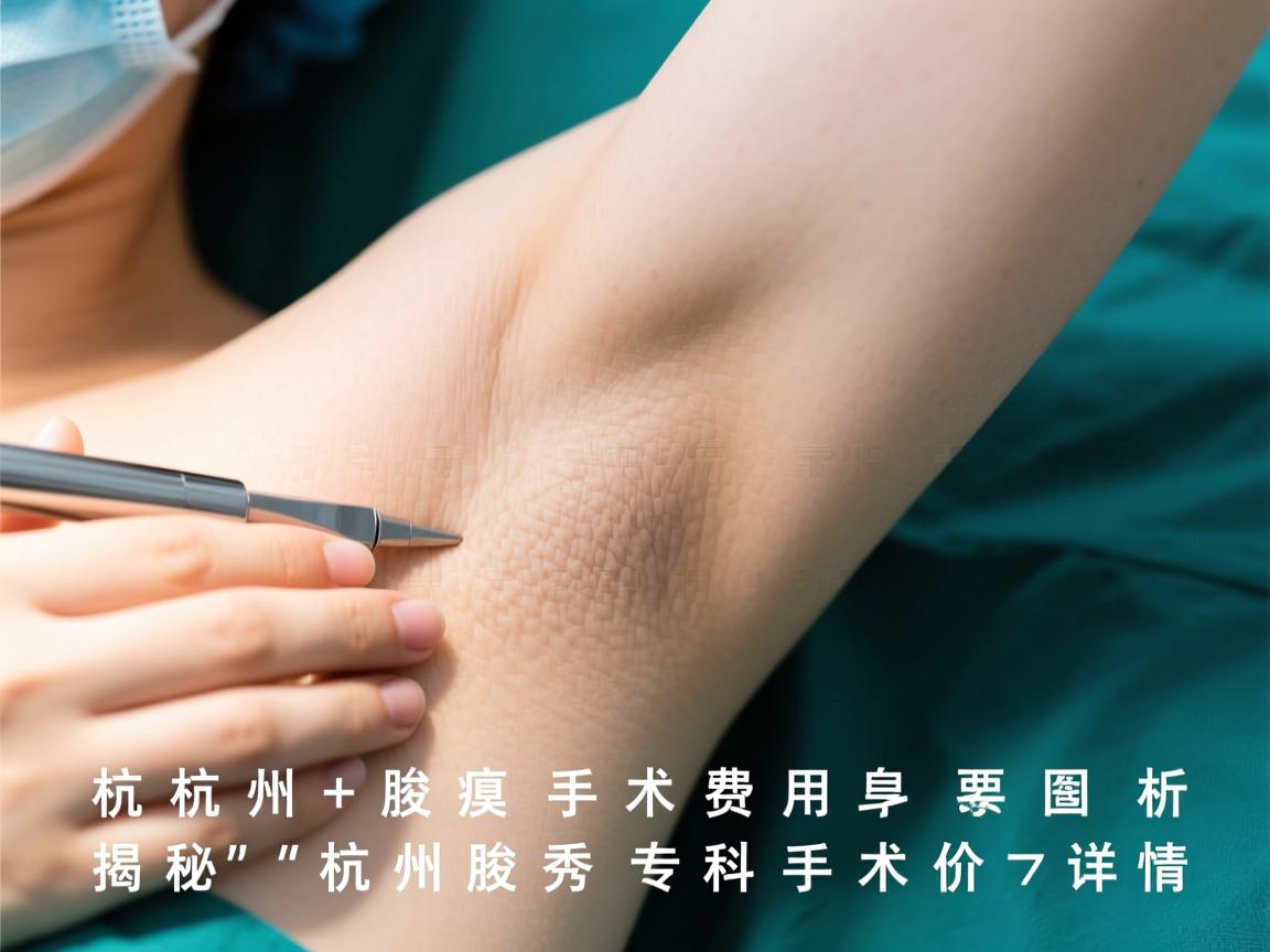 杭州腋臭手术费用解析，揭秘杭州腋秀专科手术价格详情