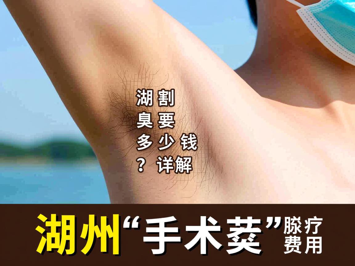 在湖州割腋臭要多少钱？详解湖州腋臭手术费用