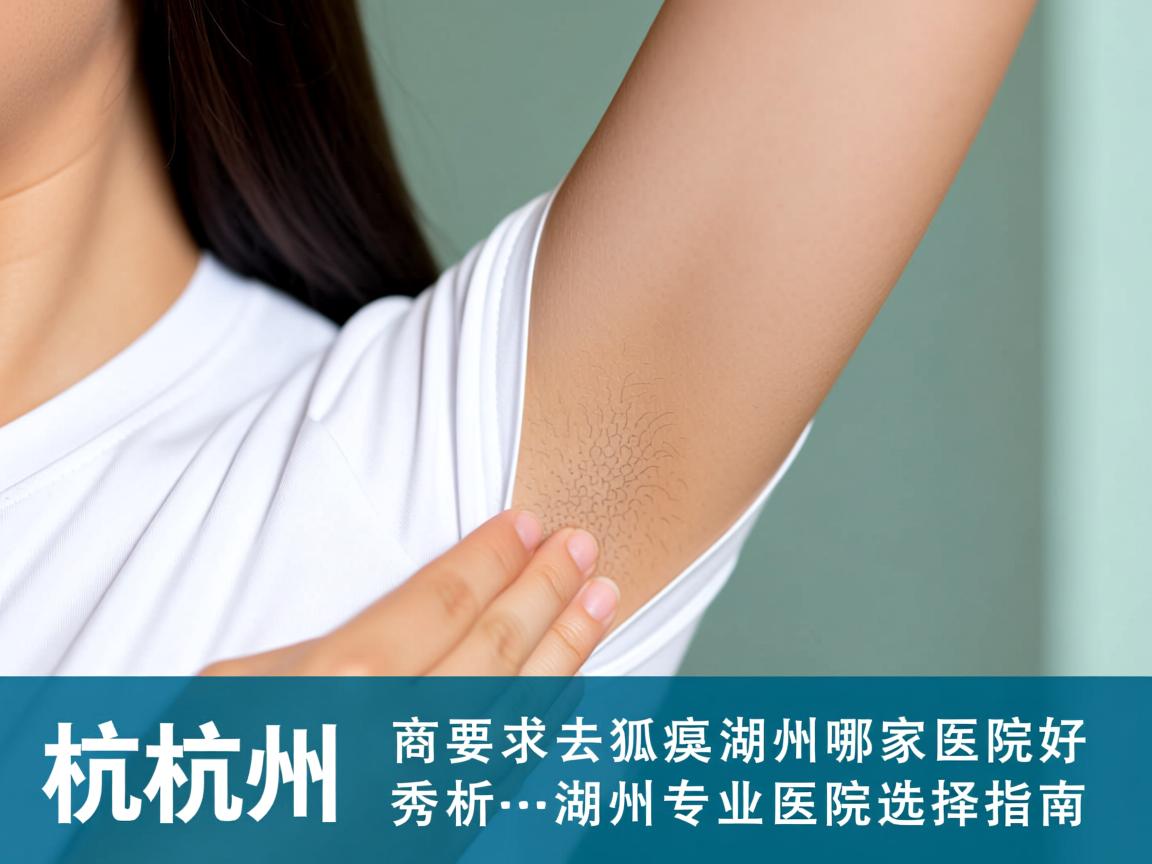 杭州腋秀解析，去狐臭湖州哪家医院好，湖州专业医院选择指南
