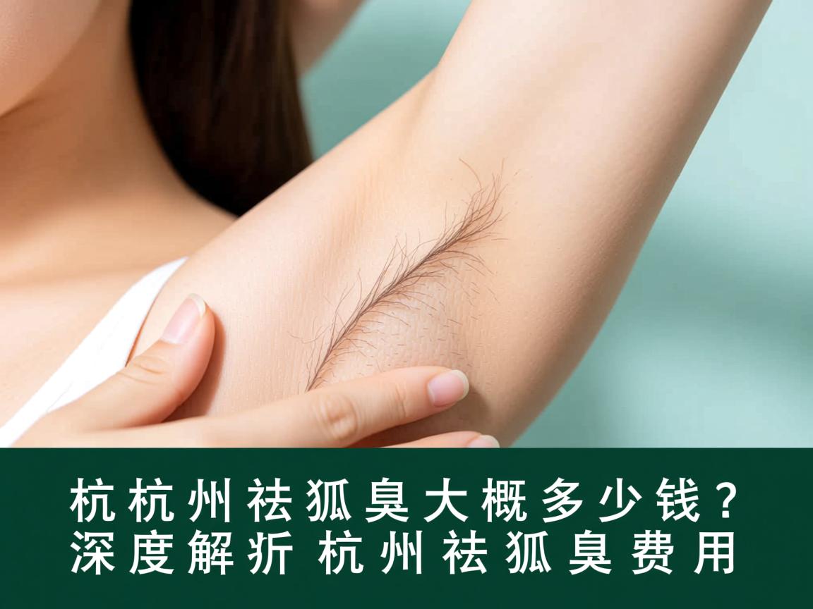 杭州祛狐臭大概多少钱？深度解析杭州祛狐臭费用