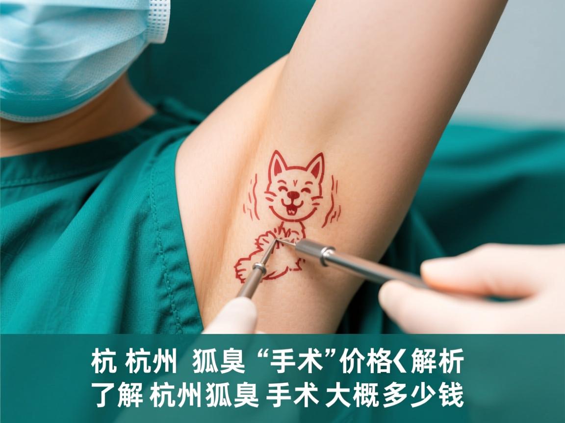 杭州狐臭手术价格解析,了解杭州狐臭手术大概多少钱 杭州狐臭手术价格解析,了解杭州狐臭手术大概多少钱