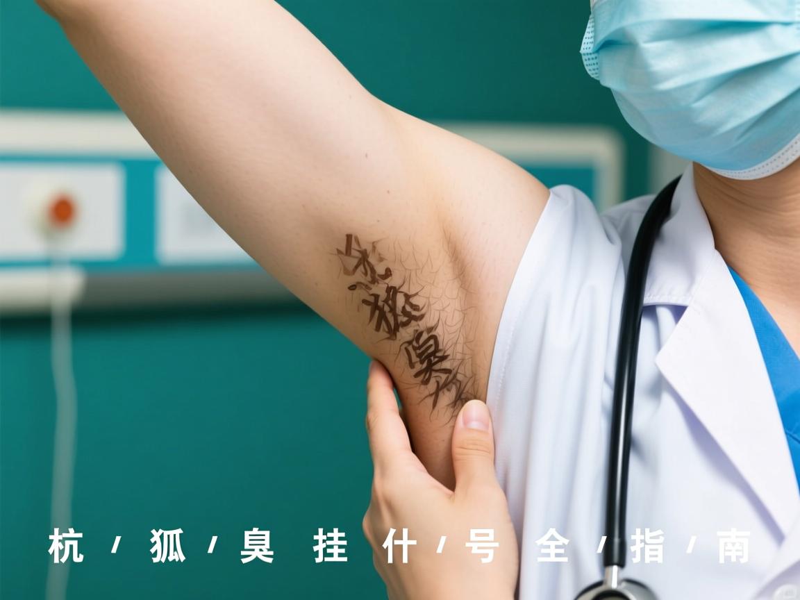 杭州狐臭在医院挂什么科？详解狐臭就诊挂号全指南