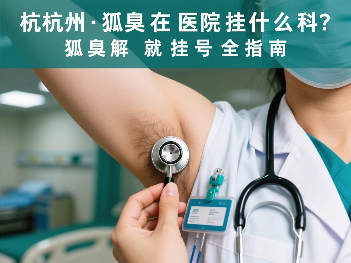杭州狐臭在医院挂什么科？详解狐臭就诊挂号全指南