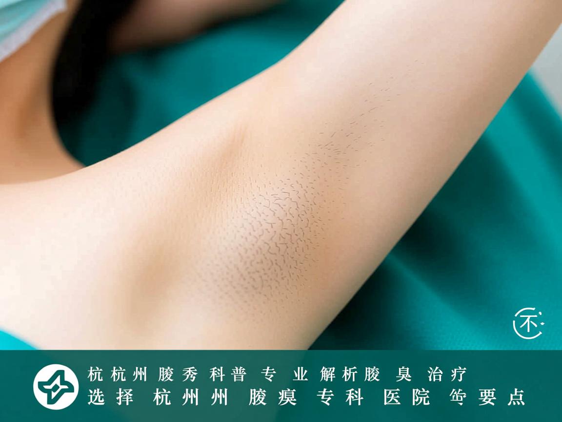 杭州腋秀科普，专业解析腋臭治疗，选择杭州腋臭专科医院的要点