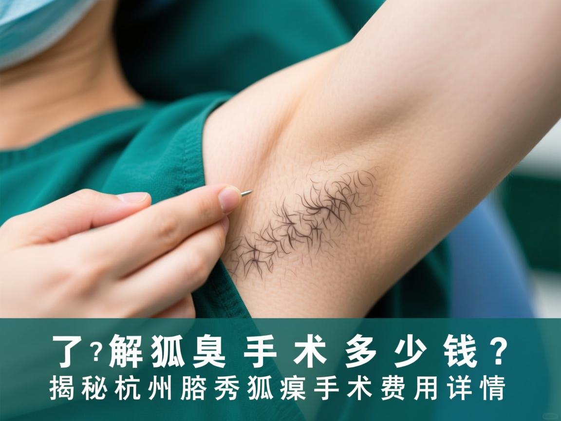 了解狐臭手术多少钱?揭秘杭州腋秀狐臭手术费用详情 了解狐臭手术多少钱?揭秘杭州腋秀狐臭手术费用详情