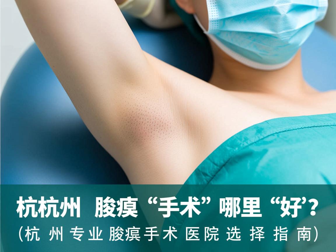 杭州腋臭手术哪里好?杭州专业腋臭手术医院选择指南 杭州腋臭手术哪里好?杭州专业腋臭手术医院选择指南