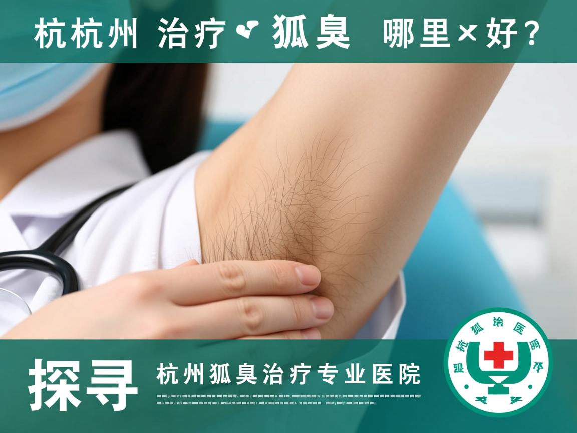 杭州治疗狐臭哪里好？探寻杭州狐臭治疗专业医院