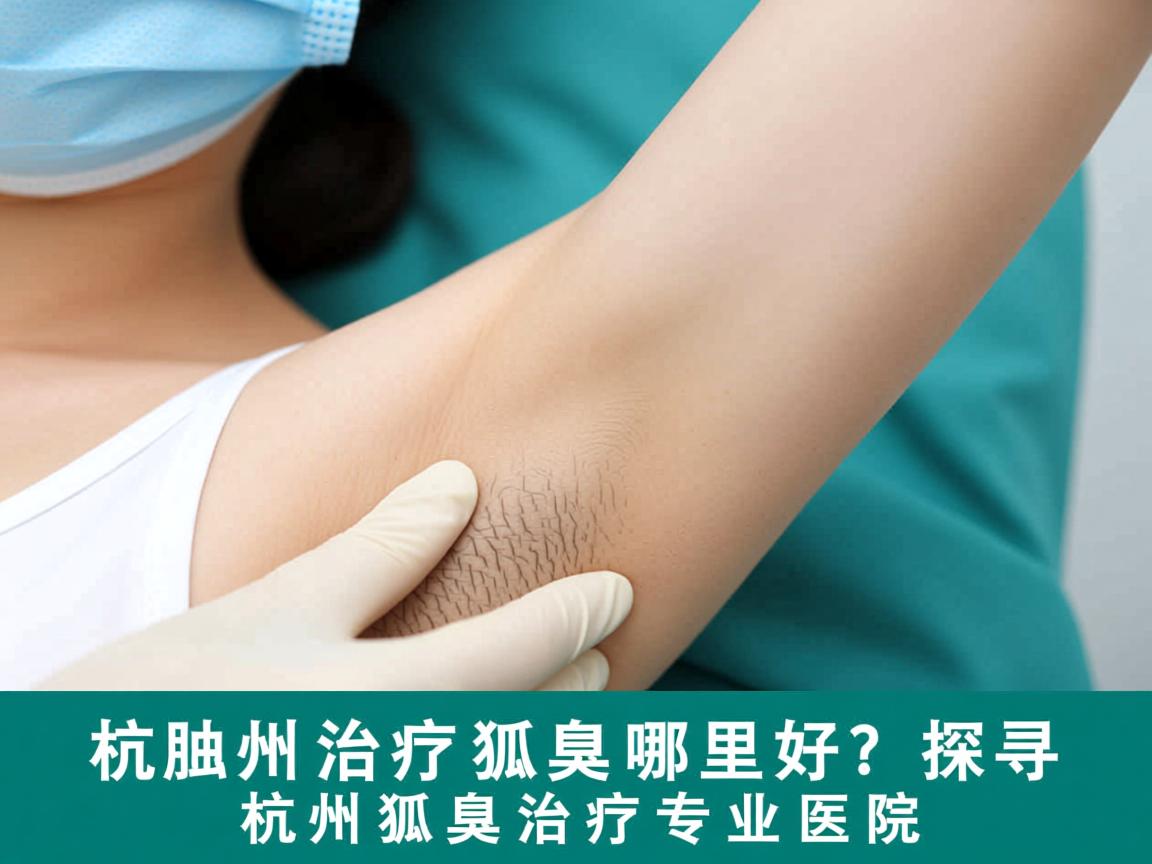 杭州治疗狐臭哪里好？探寻杭州狐臭治疗专业医院