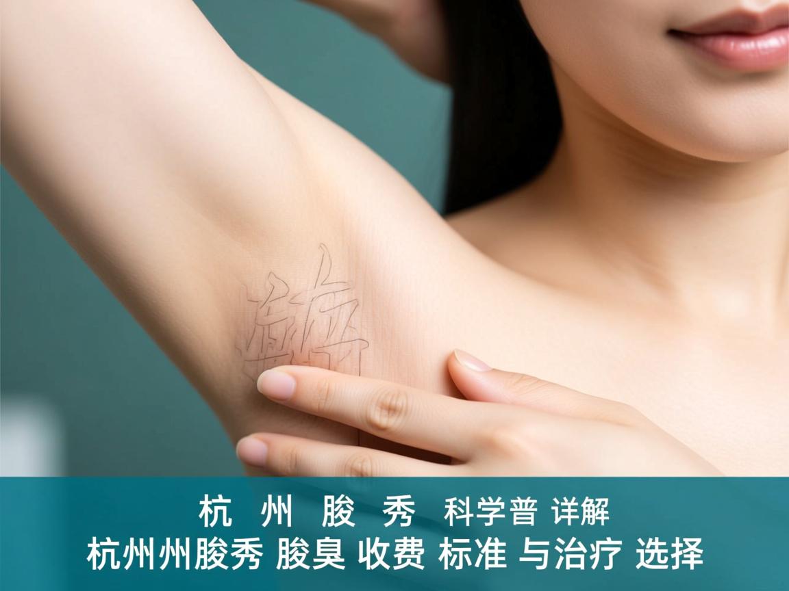 杭州腋秀科普,详解杭州腋秀腋臭收费标准与治疗选择 杭州腋秀科普,详解杭州腋秀腋臭收费标准与治疗选择