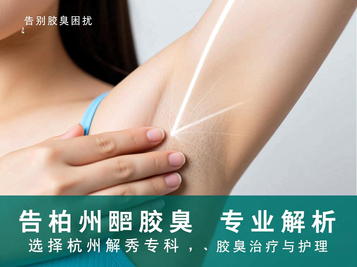 告别腋臭困扰,选择杭州腋秀专科,专业解析腋臭治疗与护理 告别腋臭困扰,选择杭州腋秀专科,专业解析腋臭治疗与护理