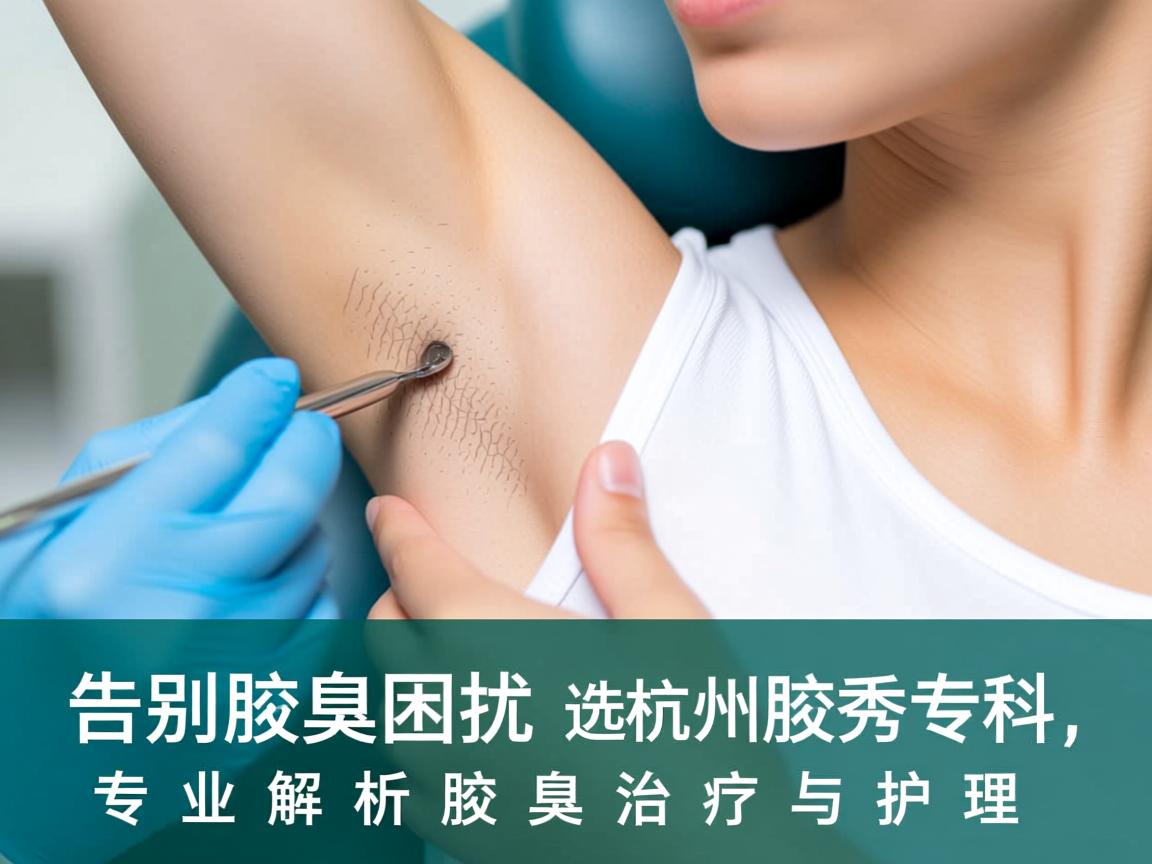 告别腋臭困扰,选择杭州腋秀专科,专业解析腋臭治疗与护理 告别腋臭困扰,选择杭州腋秀专科,专业解析腋臭治疗与护理