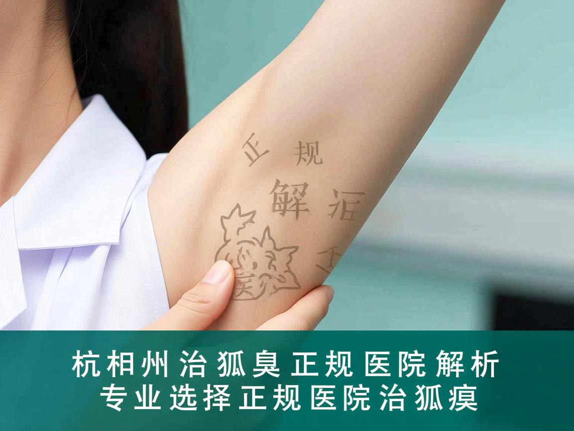 杭州治狐臭正规医院解析,专业选择正规医院治狐臭 杭州治狐臭正规医院解析,专业选择正规医院治狐臭