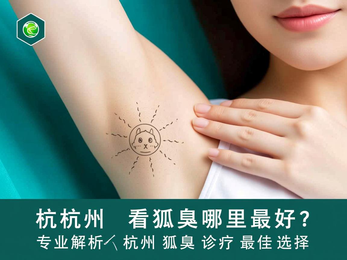 杭州看狐臭哪里最好？专业解析杭州狐臭诊疗最佳选择