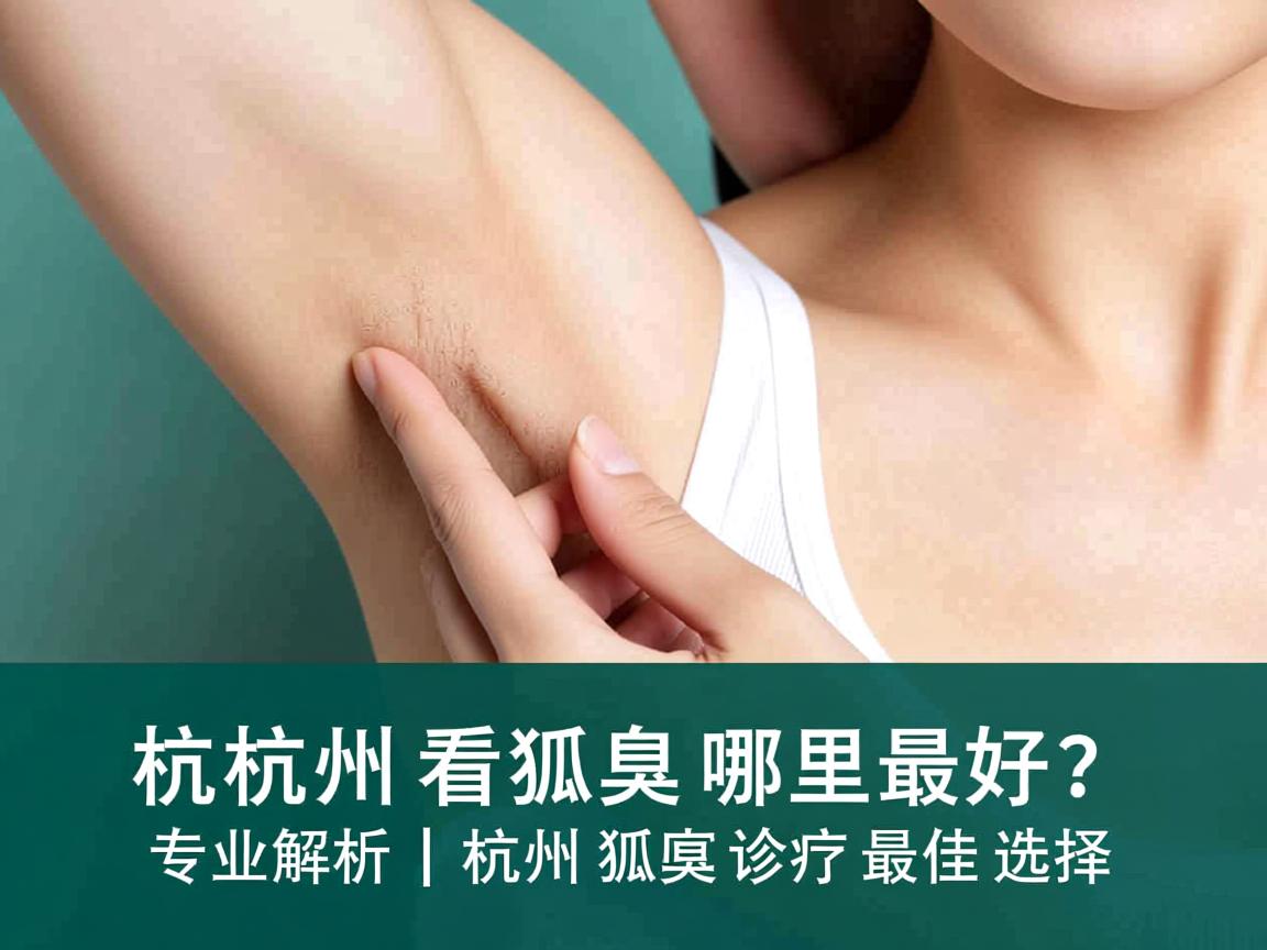 杭州看狐臭哪里最好？专业解析杭州狐臭诊疗最佳选择