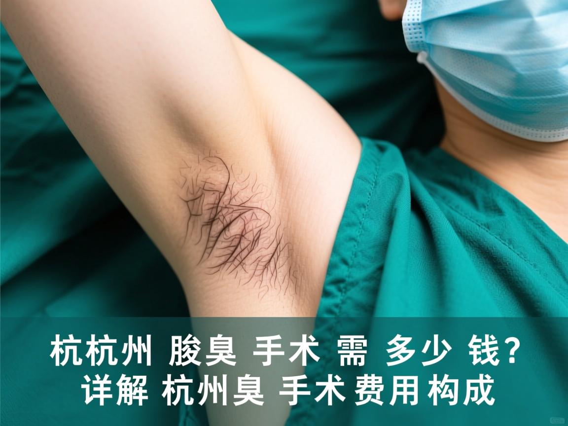 杭州腋臭手术需多少钱?详解杭州腋臭手术费用构成 杭州腋臭手术需多少钱?详解杭州腋臭手术费用构成