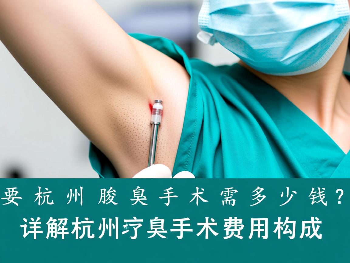 杭州腋臭手术需多少钱?详解杭州腋臭手术费用构成 杭州腋臭手术需多少钱?详解杭州腋臭手术费用构成