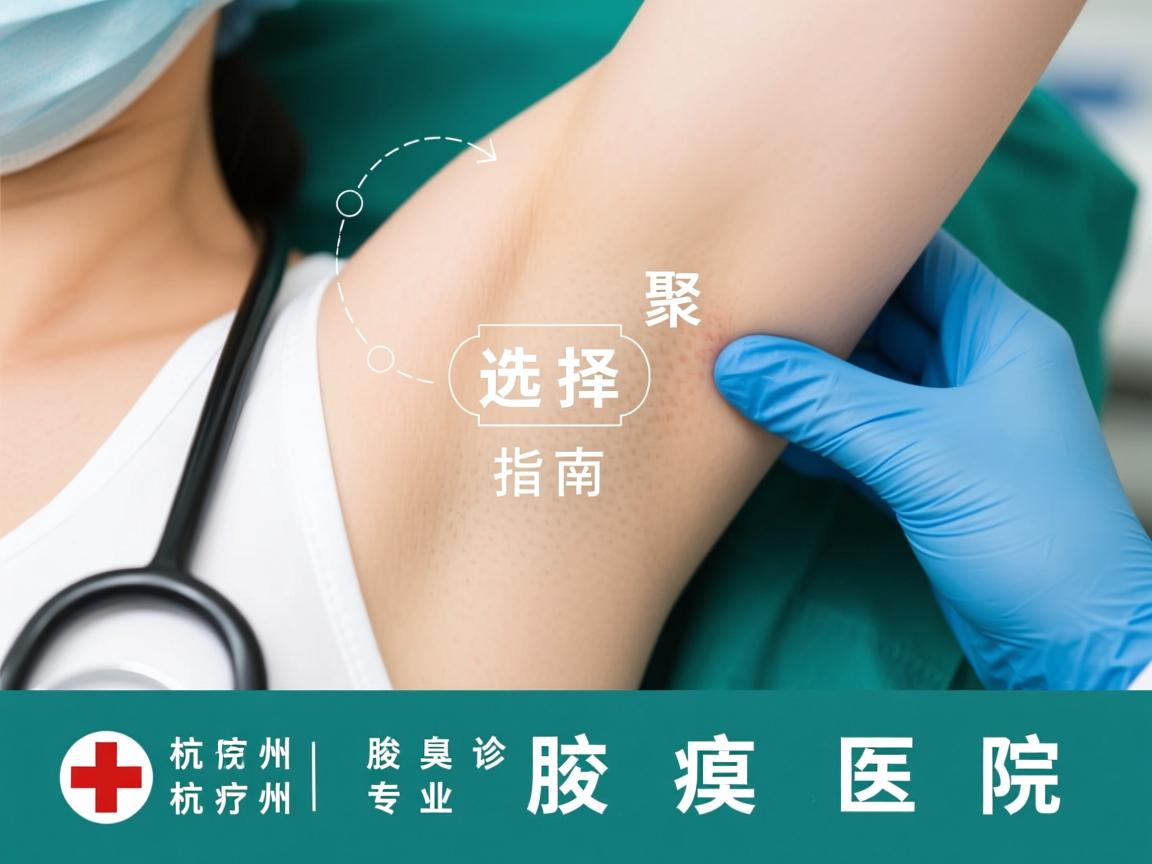 杭州腋臭诊疗选择指南，聚焦杭州专业腋臭医院