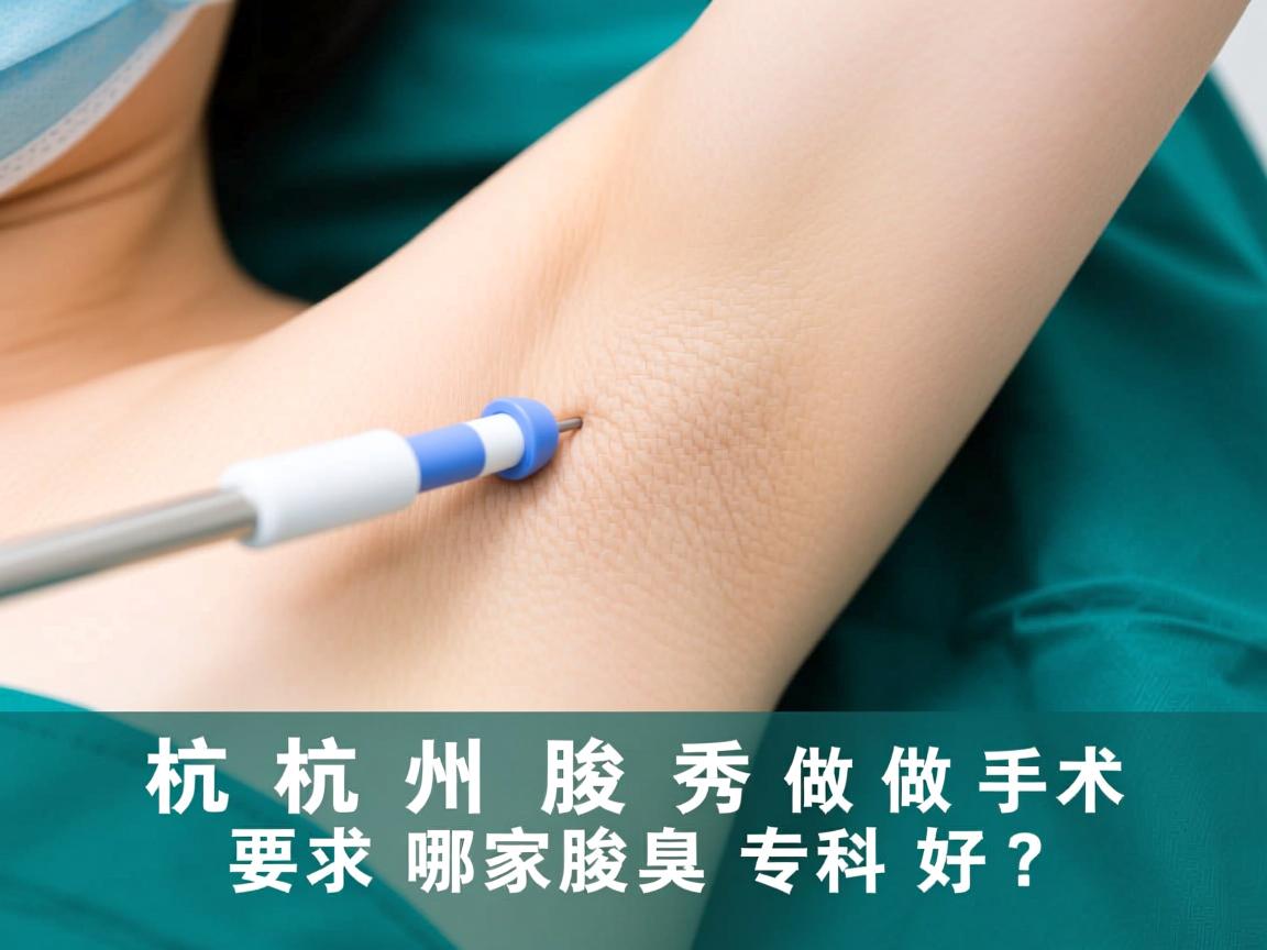 杭州腋秀解析,在杭州做腋臭手术,哪家腋臭专科好? 杭州腋秀解析,在杭州做腋臭手术,哪家腋臭专科好?