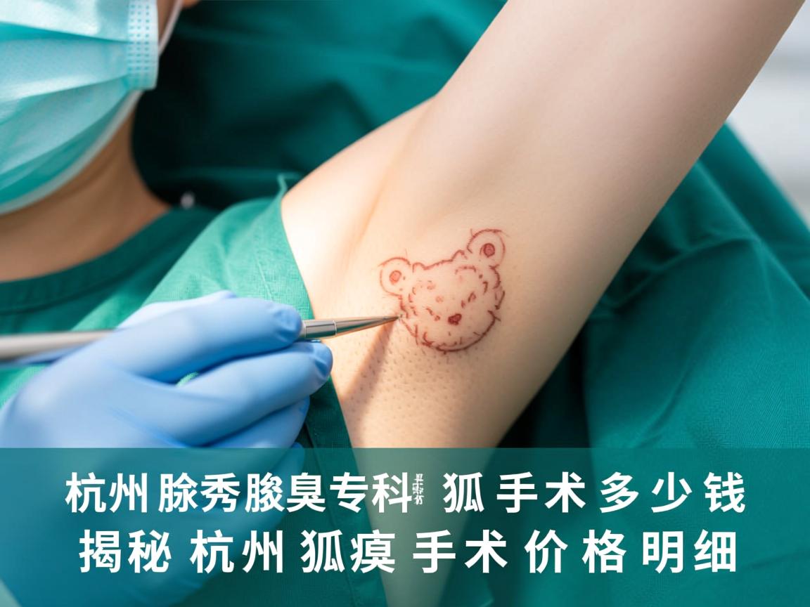 杭州腋秀腋臭专科解析,狐臭手术多少钱,揭秘杭州狐臭手术价格明细 杭州腋秀腋臭专科解析,狐臭手术多少钱,揭秘杭州狐臭手术价格明细