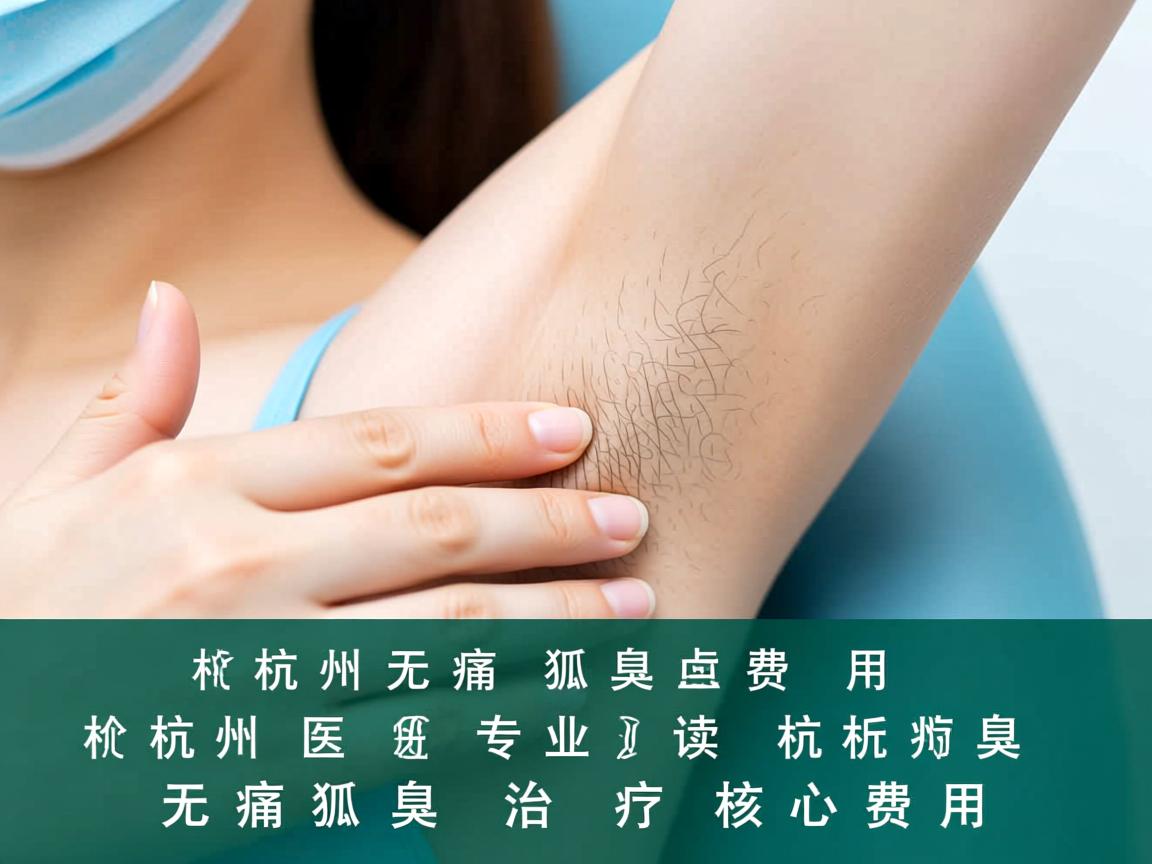 杭州无痛狐臭费用解析，专业解读杭州无痛狐臭治疗核心费用