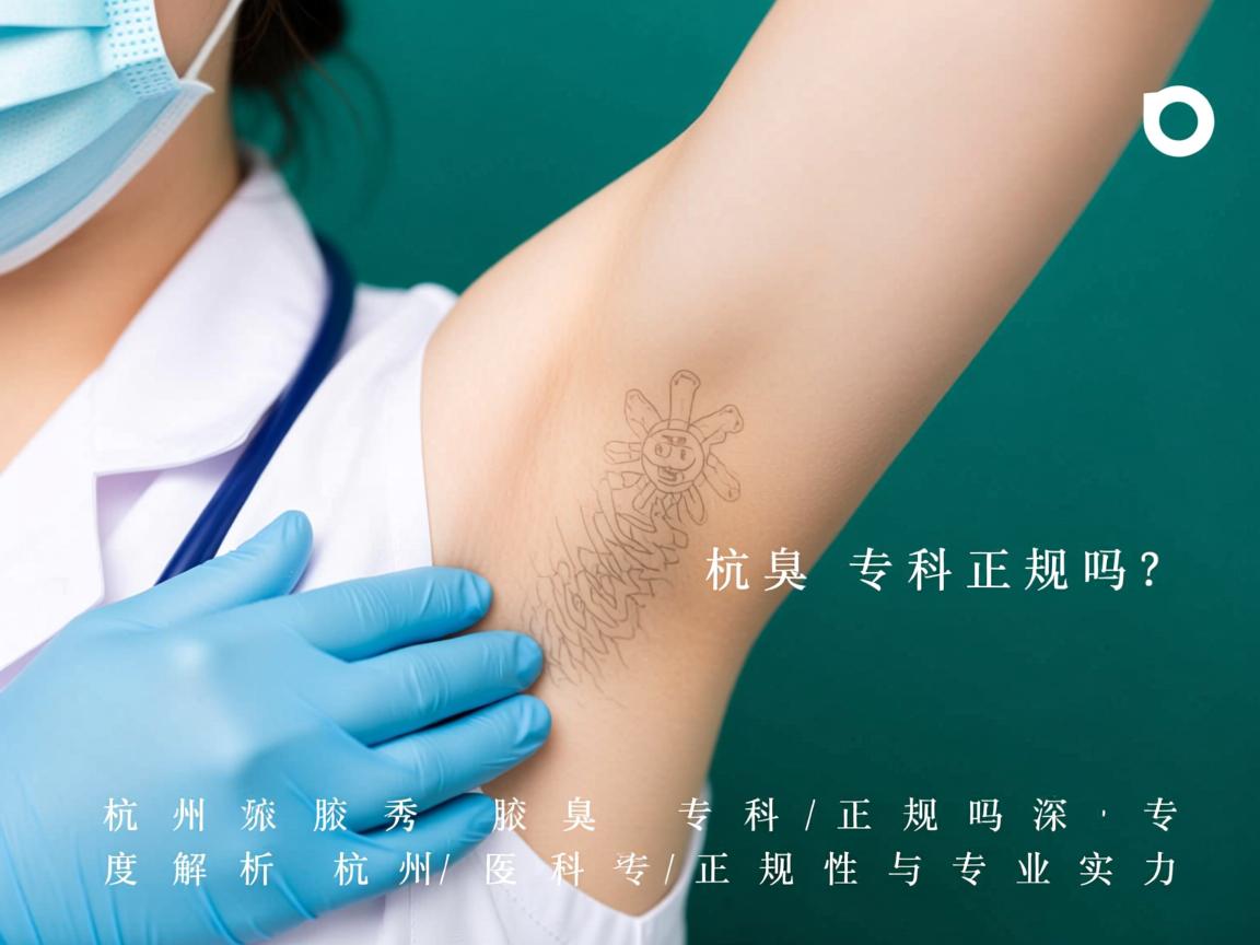 杭州腋秀腋臭专科正规吗?深度解析杭州腋秀专科的正规性与专业实力 杭州腋秀腋臭专科正规吗?深度解析杭州腋秀专科的正规性与专业实力